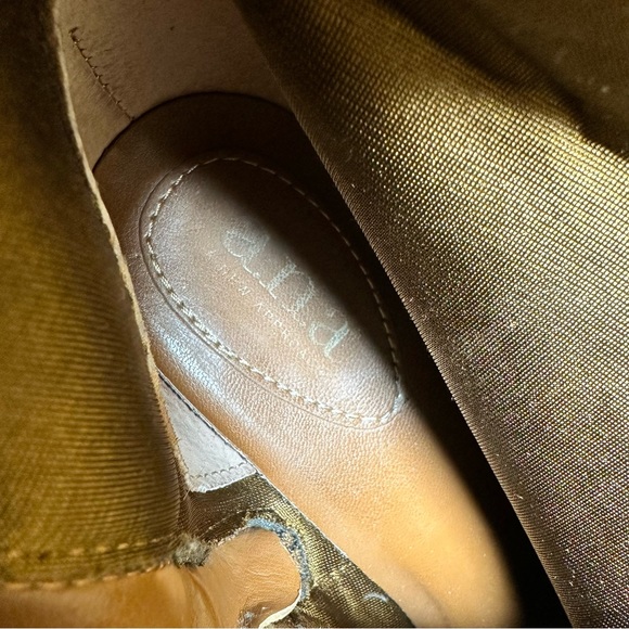 A.N.A | A New Approach Light Brown Tall Suede Wedge Boots | Size 10 - Picture 10 of 14